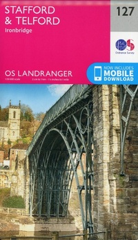 Abbildung von: Stafford & Telford, Ironbridge - Ordnance Survey