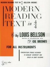 Abbildung von: Modern Reading Text in 4/4 - Warner Bros. Publications Inc.,U.S.