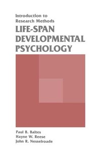 Enlarge image Cover: Life-span Developmental Psychology - Psychology Press Ltd