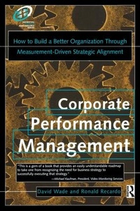 Enlarge image Cover: Corporate Performance Management - Routledge