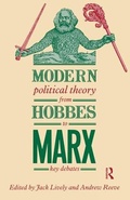 Cover: Modern Political Theory from Hobbes to Marx - Routledge