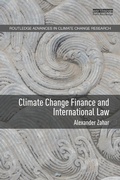 Cover: Climate Change Finance and International Law - Routledge
