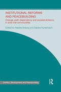 Cover: Institutional Reforms and Peacebuilding - Routledge