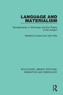Cover: Language and Materialism - Routledge