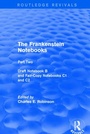 Cover: The Frankenstein Notebooks - Routledge