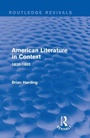 Cover: American Literature in Context - Routledge