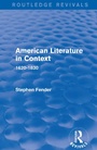 Cover: American Literature in Context - Routledge