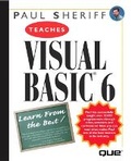 Cover: Paul Sheriff Teaches Visual Basic 6 - Que Corporation,U.S.