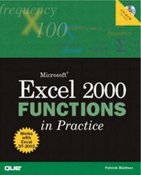 Enlarge image Cover: Microsoft Excel 2000 Functions in Practice - Que