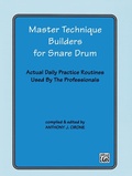Cover: Master Technique Builders for Snare Drum - Warner Bros. Publications Inc.,U.S.