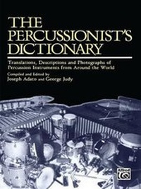 Abbildung von: The Percussionist's Dictionary - Warner Bros. Publications Inc.,U.S.