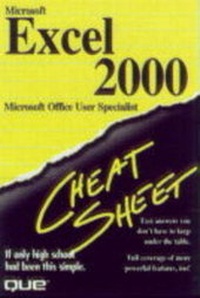 Enlarge image Cover: Microsoft Excel 2000 - Que
