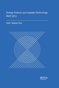 Cover: Energy Science and Applied Technology ESAT 2016 - CRC Press