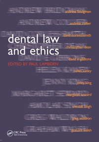 Abbildung von: Dental Law and Ethics - CRC Press