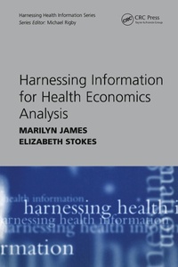 Abbildung von: Harnessing Information for Health Economics Analysis - CRC Press