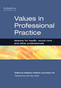 Abbildung von: Values in Professional Practice - Routledge