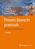 Cover: Privates Baurecht praxisnah - Springer Vieweg