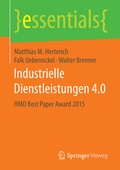 Cover: Industrielle Dienstleistungen 4.0 - Springer Vieweg