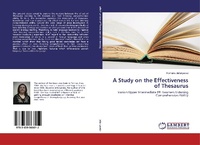Abbildung von: A Study on the Effectiveness of Thesaurus - LAP Lambert Academic Publishing