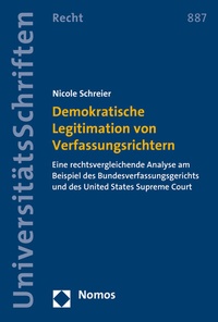 Abbildung von: Demokratische Legitimation von Verfassungsrichtern - Nomos