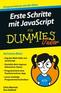 Cover: Erste Schritte mit JavaScript f&uuml;r Dummies Junior - Wiley-VCH