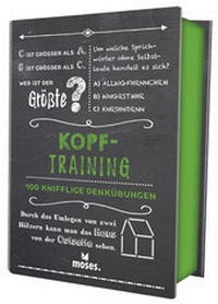 Enlarge image Cover: Quiz-Box Kopftraining - moses Verlag