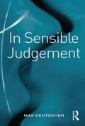 Bild: In Sensible Judgement - Routledge