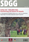 Cover: GeoTop 2016 -  Kultur.Wert.Stein, Verantwortung und Chancen f&uuml;r Geoparks - Schweizerbart'sche, E.