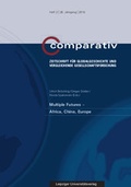 Cover: Multiple Futures - Africa, China, Europe - Leipziger Uni-Vlg