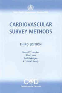 Enlarge image Cover: Cardiovascular Survey Methods - World Health Organization