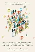 Cover: The Promise and Challenge of Party Primary Elections - McGill-Queen's University Press