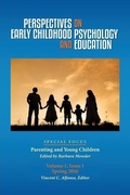 Cover: Perspectives on Early Childhood Psychology and Education Vol 1.1 - Pace University Press