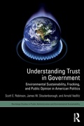 Cover: Understanding Trust in Government - Routledge