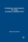Cover: Purpose and Policy in the Global Community - Palgrave MacMillan