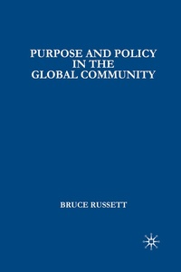 Enlarge image Cover: Purpose and Policy in the Global Community - Palgrave MacMillan