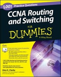 Abbildung von: 1,001 CCNA Routing and Switching Practice Questions For Dummies (+ Free Online Practice) - Wiley