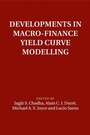 Cover: Developments in Macro-Finance Yield Curve Modelling - Cambridge University Press