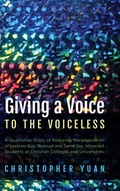 Cover: Giving a Voice to the Voiceless - Wipf & Stock Publishers