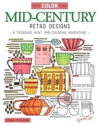 Enlarge image Cover: Seek, Color, Find Mid-Century Retro Designs - Design Originals