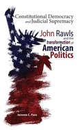 Cover: Constitutional Democracy and Judicial Supremacy - Cambria Press