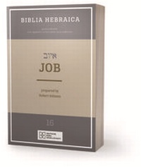 Abbildung von: Biblia Hebraica Quinta (BHQ). Gesamtwerk zur Fortsetzung / Job - Deutsche Bibelgesellschaft