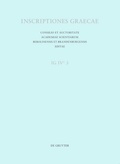Cover: Inscriptiones Corinthiae saeculorum IV. V. VI. - De Gruyter
