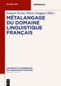 Cover: M&eacute;talangage(s) du domaine linguistique fran&ccedil;ais - De Gruyter Mouton