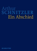 Cover: Ein Abschied - De Gruyter