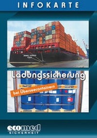 Abbildung von: Infokarte Ladungssicherung bei Überseecontainern - ecomed Storck
