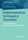 Cover: Direktdemokratische Hochburgen in Deutschland - Springer VS