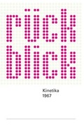 Cover: R&uuml;ck - Blick: Kinetika 1967 - Belvedere