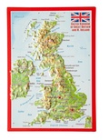 Cover: Reliefpostkarte Great Britain - georelief Vertriebs GbR