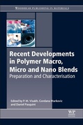 Cover: Recent Developments in Polymer Macro, Micro and Nano Blends - Woodhead Publishing Ltd