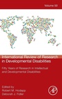 Cover: International Review of Research in Developmental Disabilities: Volume 50 - Academic Press